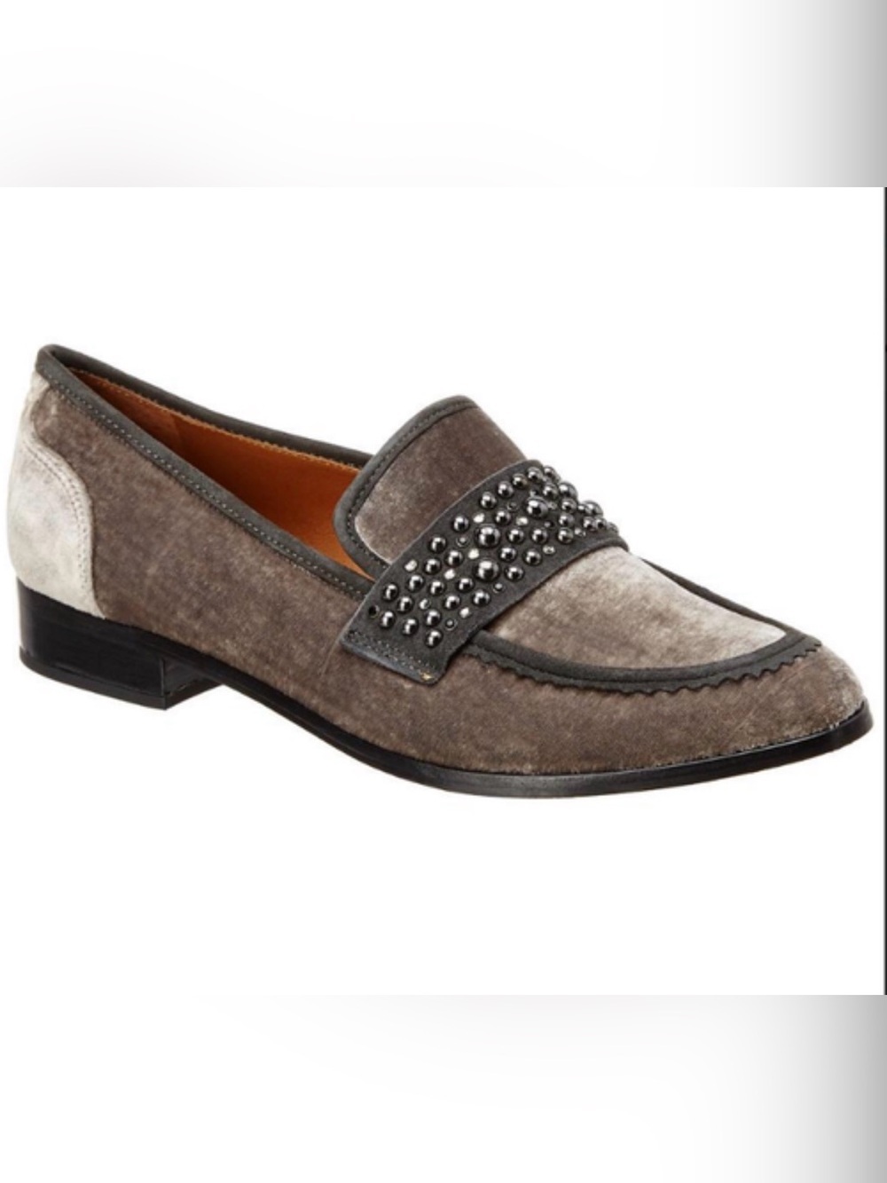Franco Sarto Women's A-Johanna Grey velvet Sz 10M